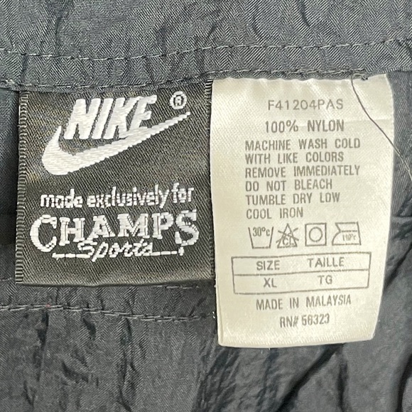 Vintage 90’s Y2K Nike Air Zip Up Windbreaker Jacket Made Exclusively for Champs - Picture 5 of 6